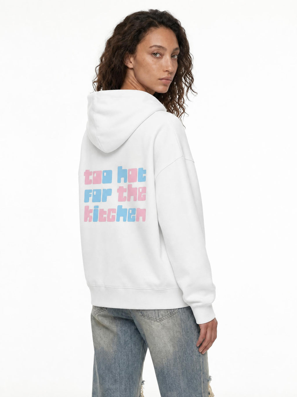 Too Hot For The Kitchen Hoodie Bright